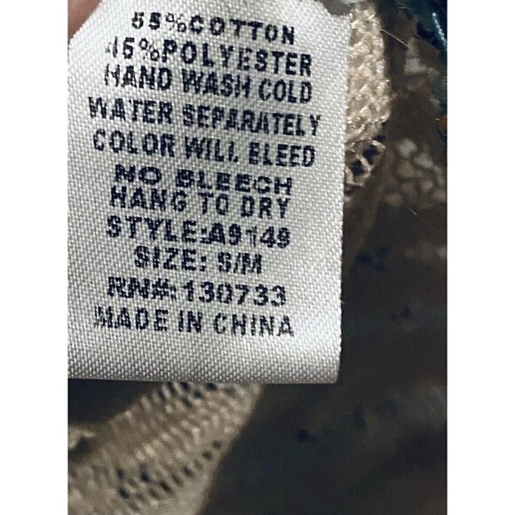 Umgee Top Womens S M Southwestern Feather Boho KImono Cardigan Sheer Festival - Picture 5 of 6